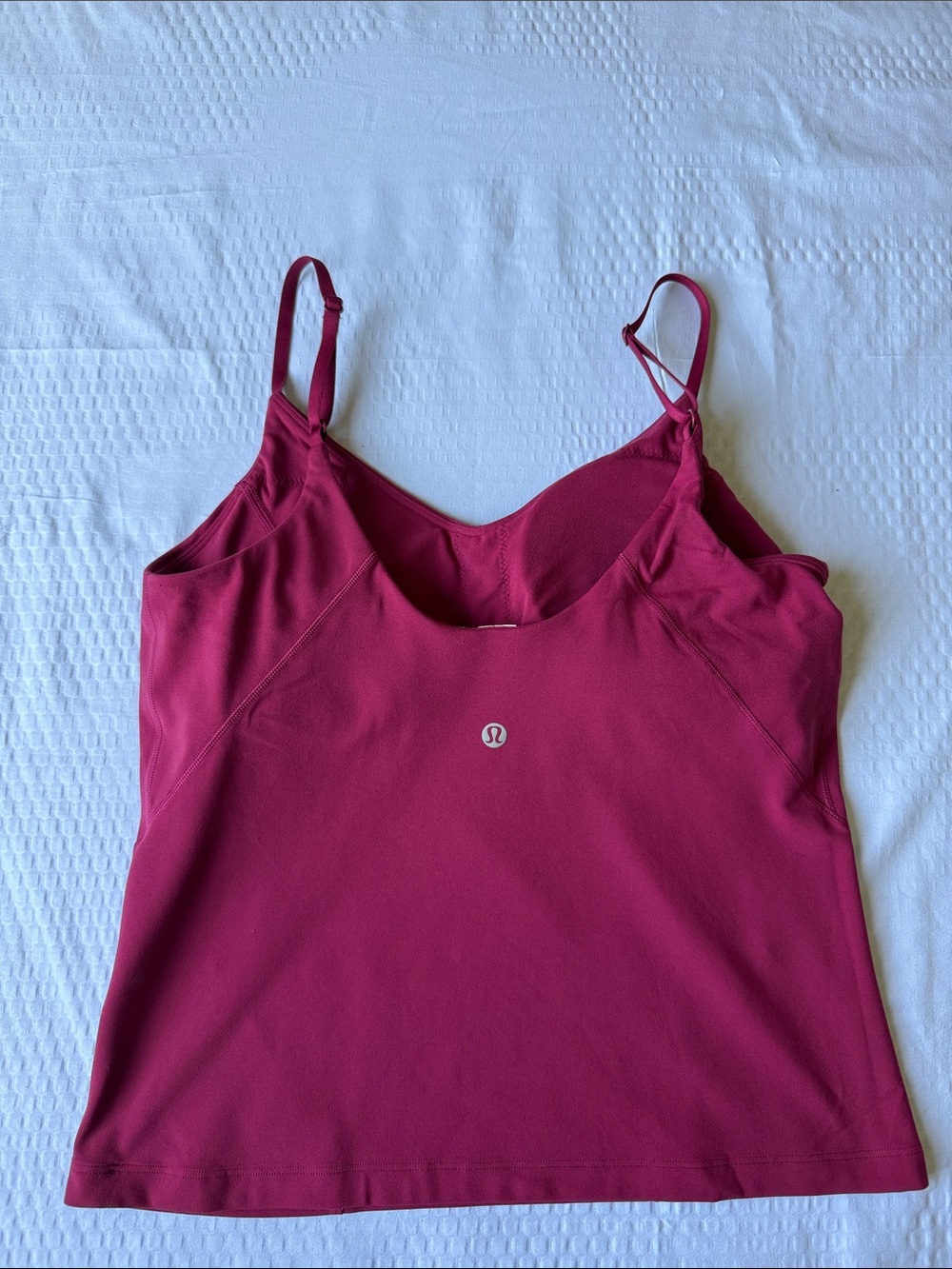 lululemon athletica Pink Magenta Scoop-Back Adjustable-Strap Camisole - Picture 3 of 8